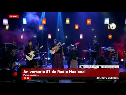 Pamela Abanto en el 87 Aniversario de Radio Nacional (EN VIVO)
