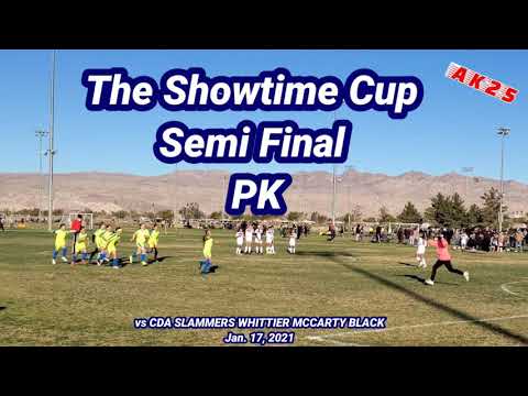 The Showtime Cup | Semi Final -PK | Jan. 17, 2021 | U11