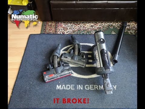 My Numatic Quick NQ100 Broke! New floorhead time... got sent a USED one!