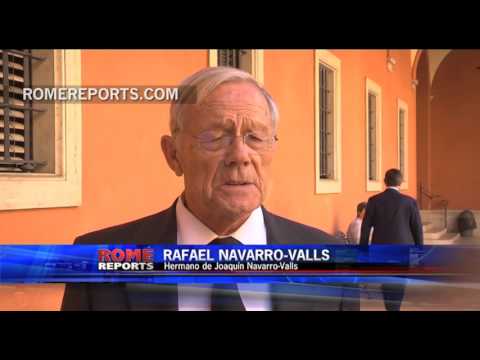 Caluroso homenaje a Joaquín Navarro-Valls durante su velatorio