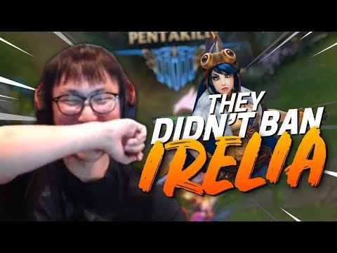 THIS IS WHAT 0 HOURS OF IRELIA LOOKS LIKE - Doublelift