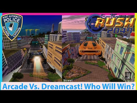Arcade Vs Dreamcast! The San Francisco Rush 2049 Showdown