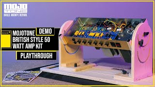 Video thumbnail for MOJOTONE British Style 50 Watt Amp Kit Playthrough Demo by Mojotone