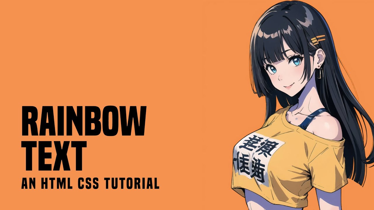 3 Ways To Create Rainbow Text In HTML CSS