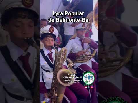 Brasil. Filarm Lyra Popular #belmonte Ba #brasil #culture #military #musica #bahia @lyrapopular
