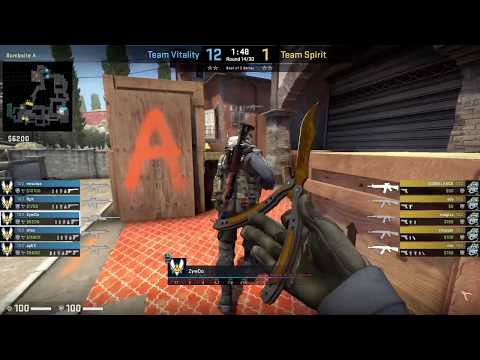 CS:GO POV Demo Vitality ZywOo (29/12) vs Spirit (de_inferno)