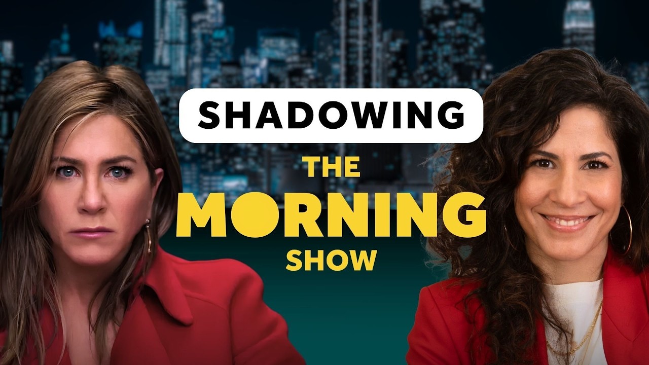 Practice English with Jennifer Aniston: shadowing a Powerful Scene from The Morning Show - YouTube video featuring the word persuasive