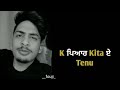 Fouji Saini Status Video Panjabi Shayri Tushar Saini