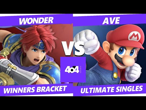 4o4 Smash Night 101 - Wonder (Roy) vs GUMP2| Ave~ (Mario) - Winners Round 3