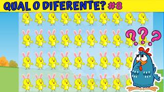 Encontre o diferente - desafio divertido!