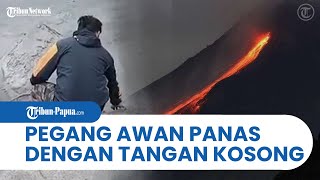 Viral Video Sejumlah Pemuda Datangi Lokasi Material Awan Panas Gunung Merapi, BPPTKG : Itu Bahaya