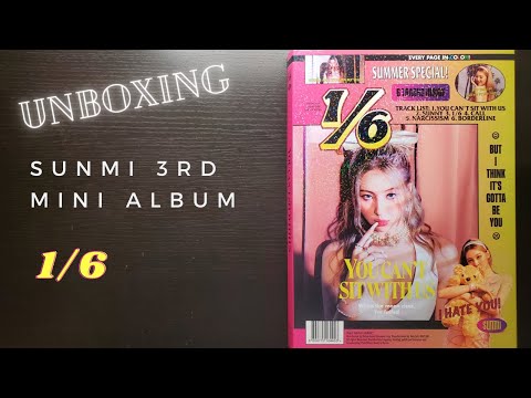 🎼Unboxing SUNMI 선미 3rd Mini Album [1/6]