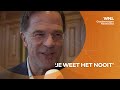 Rutte sluit niet uit dat hij over jaar nog in Torentje zit: 'Nederland is een traag land'
