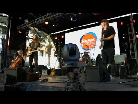 NAMM 2016 Live Concerts Shot w/ Datavideo PTC-150 Cameras: Behind the Scenes