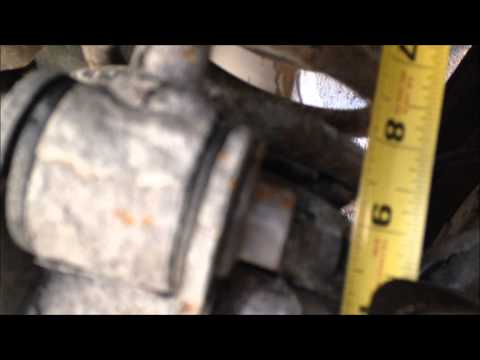Jeep 2 inch Lift Dimensions of Suspension (Rough Country) WJ Grand Cherokee