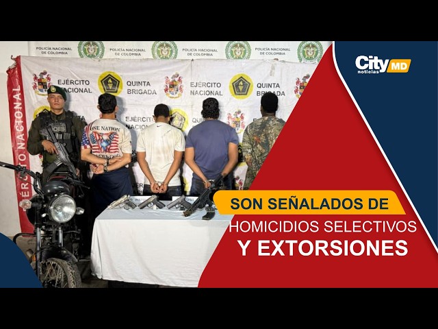 Capturan a cinco presuntos integrantes del Clan del Golfo en Puerto Wilches
