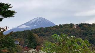 11月１日　秋の河口湖サイクリング