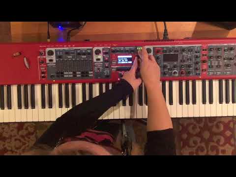 Nord Stage 3 for Worship - Tutorial - setting up splits