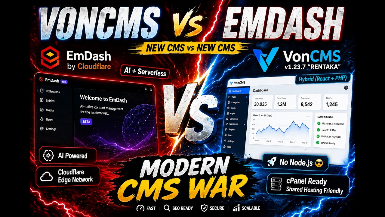 VonCMS Walkthrough