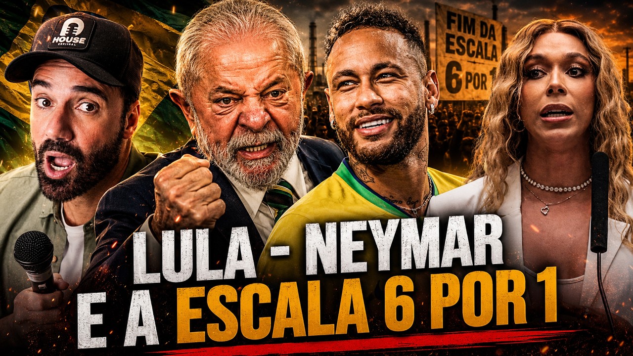 LULA, NEYMAR E A ESCALA 6 POR 1 - COMÉDIA STAND UP DIOGO PORTUGAL