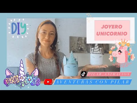 Cómo hacer un joyero de unicornio🦄