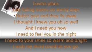 the carpenters-where do i go from here? lyrics