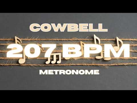 207 BPM - Cowbell Metronome