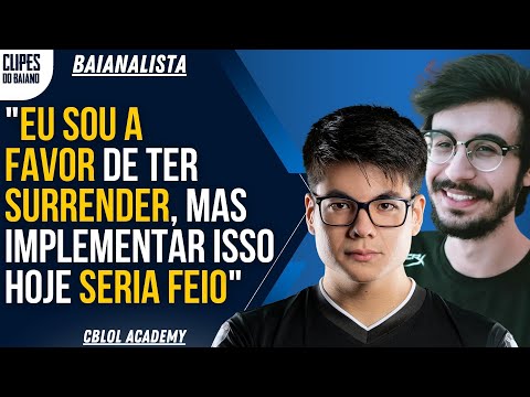 OS TIMES DEVERIAM PODER DAR SURRENDER EM PARTIDAS RUINS? - BAIANALISTA