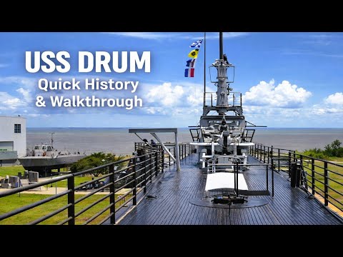 Inside USS Drum | WWII Submarine History & Walkthrough
