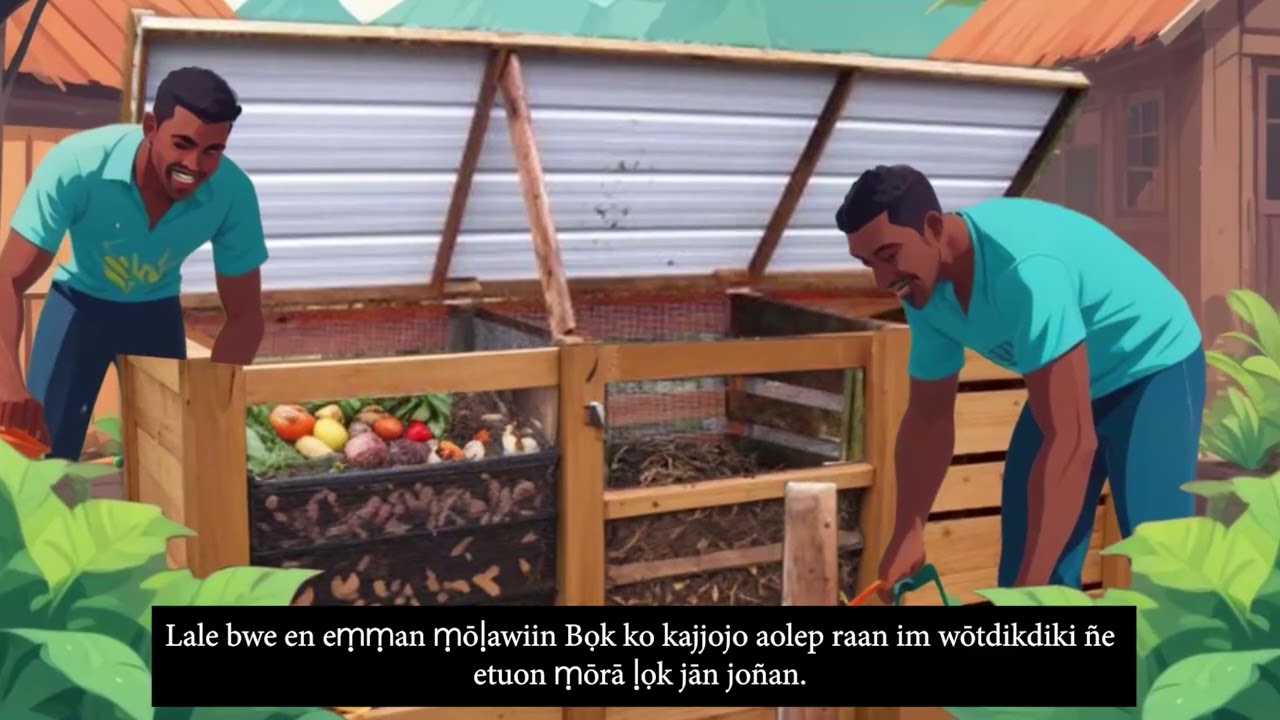 RMI subtitles animation on composting (establishing compost facility)