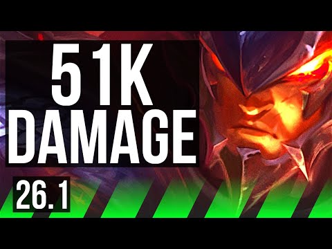 XIN ZHAO vs HECARIM (JGL) | 11k gold comeback, 51K damage | BR Challenger | 26.1