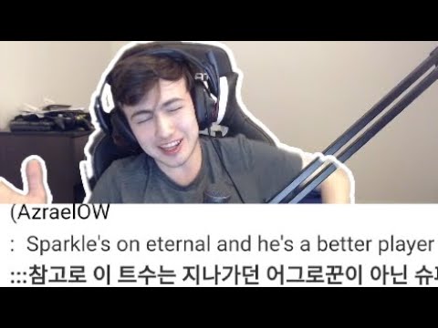 'sparkle is a better player than you'