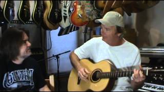 Terry Bart & Scott Grove With Chuck Spray Handmade Guitar Demo