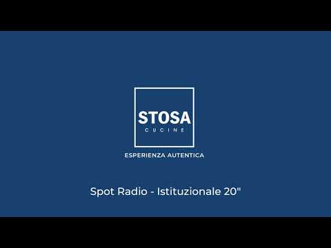 Stosa on air. Lo spot radio 20" - Inverno 2021