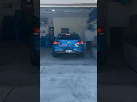 2015 Chevy ss start up with longtube headers and x-pipe