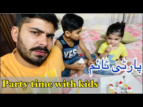 Party time with kids | Family Time | cake lover Gujranwala @KeeraSquad