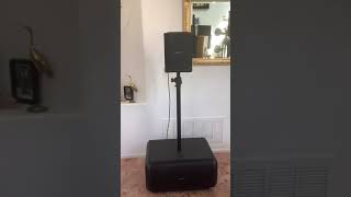 (Part 1) A Pair of Bose S1 Pros With a Bose Sub2 Subwoofer,  Have I Created the Best Micro System?