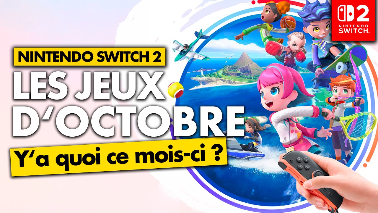 SWITCH 2 : TOP 10 des sorties jeux vidéo en OCTOBRE 2026 ! 🎮