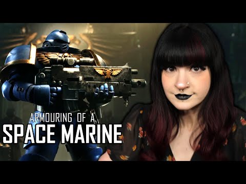 The Armouring of a Space Marine | Girls React