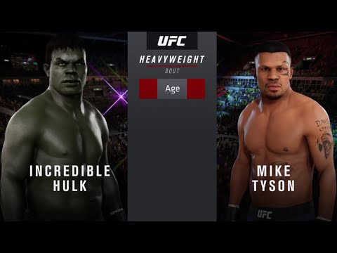 Mike Tyson Vs. Hulk (Avengers) | UFC EA Sports