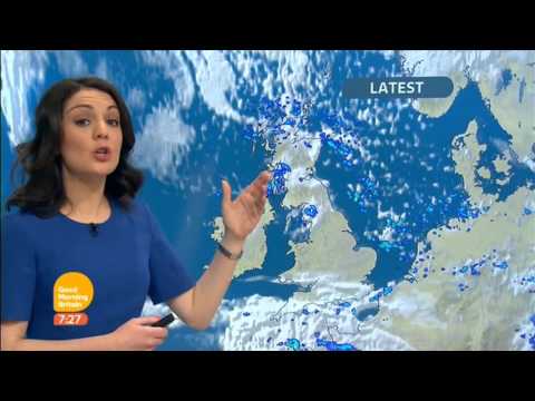 Laura Tobin GMB Weather 2016 02 24