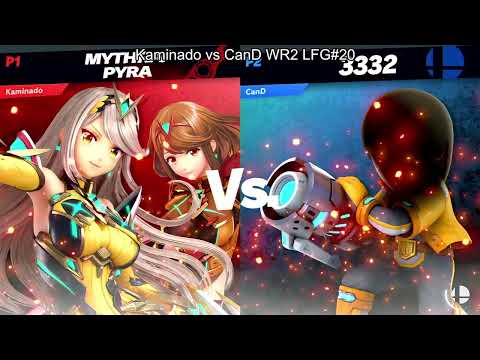 LFG 20 Winners - Kaminado (Pyra/Mythra) Vs  CanD (Mii Gunner) Bristol Smash Ultimate Weekly - SSBU