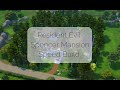 Sims 4 Resident Evil 1 Remake Spencer Mansion Speed Build No CC