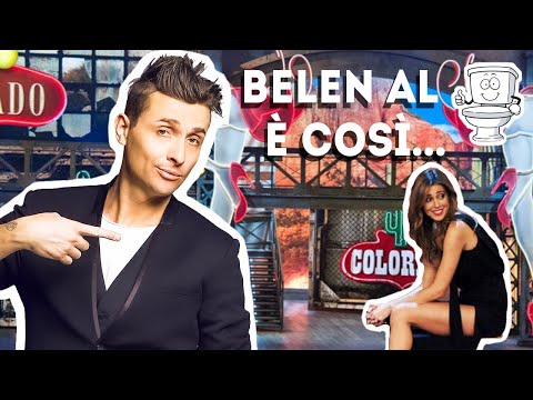 Angelo Pintus imita Belen mentre fa la 💩