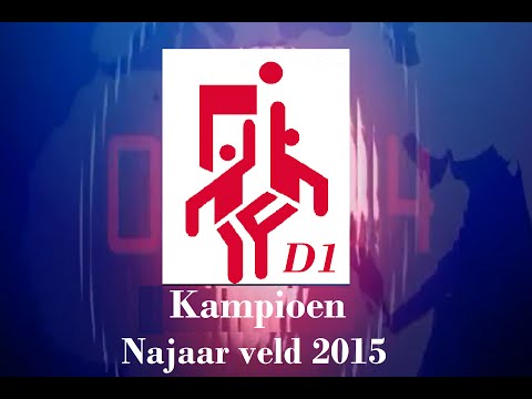 Rood-Wit D1 Kampioen najaar veld 2015