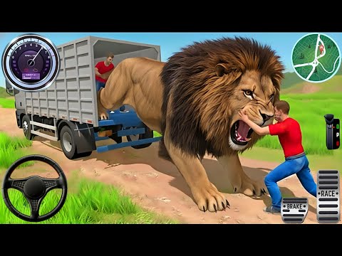 Animal Cargo Truck Driving Game 3D - Animal Transport Cargo Truck 2024 - Android Gameplay