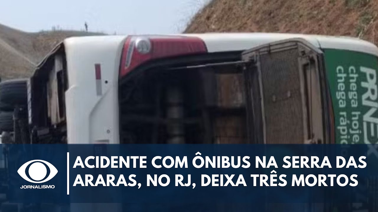 Acidente com ônibus do Coritiba Crocodiles na Serra das Araras, no RJ, deixa três mortos | Notícias