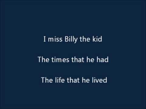 Billy Dean - Billy The Kid (lyrics)