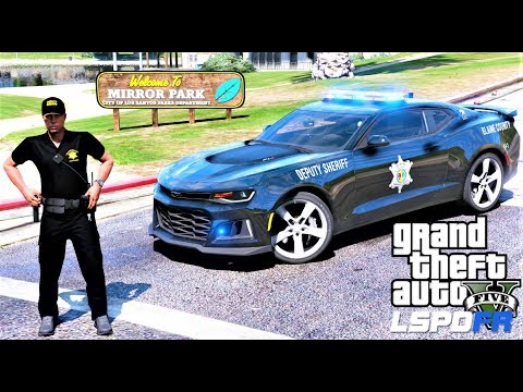 GTA 5 LSPDFR #656 Richland County Chevy Camaro Cat Team - LivePD Special Patrol