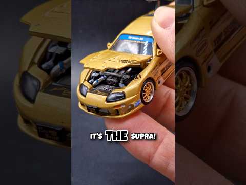 MOST INSANE SUPRA EVER?! - 😨 - Pop Race Smokey Nagata Top Secret GT300! | #jdm #Shorts #Diecast